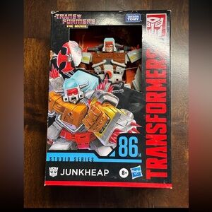 Junkheap Action Figure - Orange, Silver, Brown